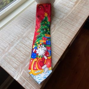 J. Garcia Santa Christmas Tie